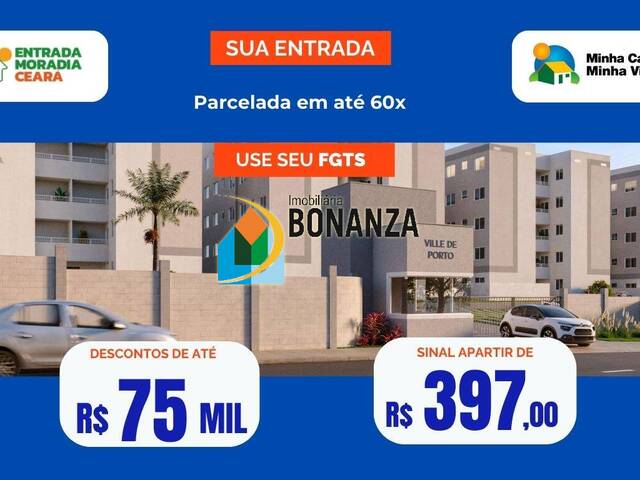 #1170 - Apartamento para Venda em Caucaia - CE - 1