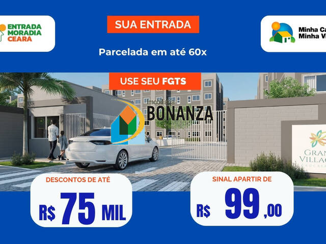 #1169 - Apartamento para Venda em Caucaia - CE - 1
